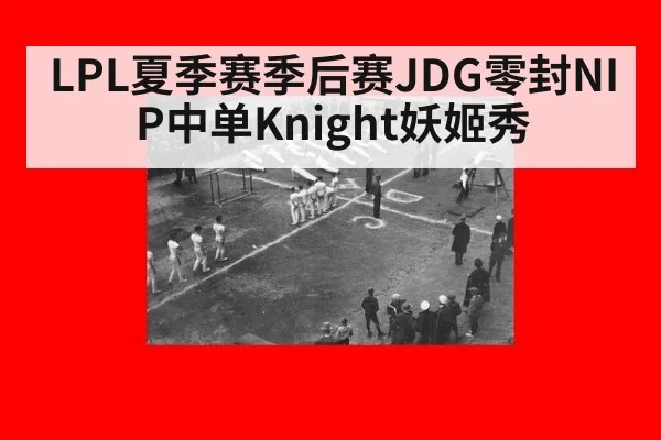 LPL夏季赛季后赛JDG零封NIP中单Knight妖姬秀